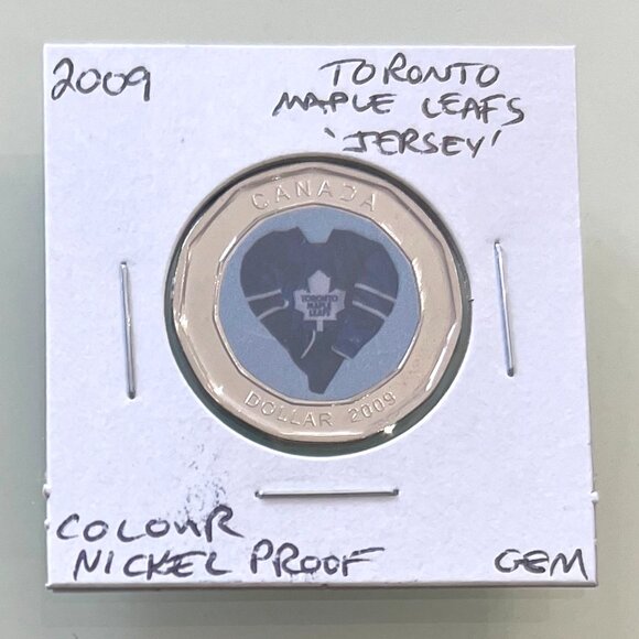 2009 Special 6 x Nickel Proof Canadian NHL Team Jersey Loons! - Picture 5 of 15